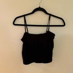 Tie-detail Camisole Top - Black - Ladies